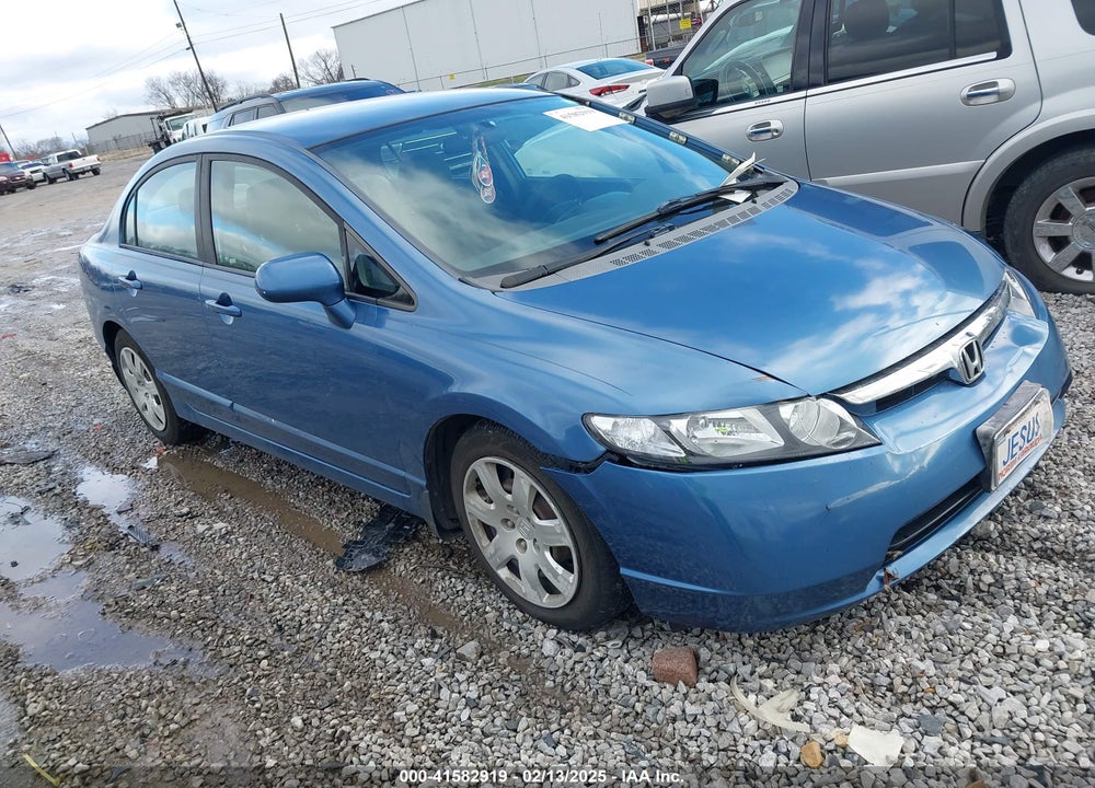 2008 HONDA CIVIC LX VIN: 1HGFA16508L113877