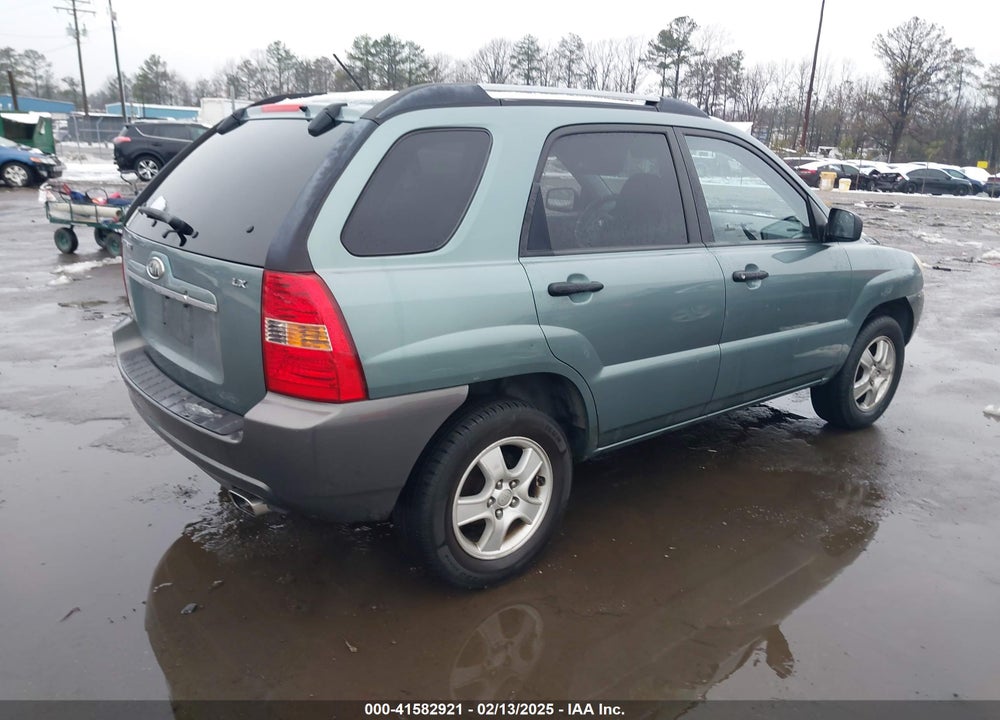 2008 KIA SPORTAGE LX VIN: KNDJF724687456941