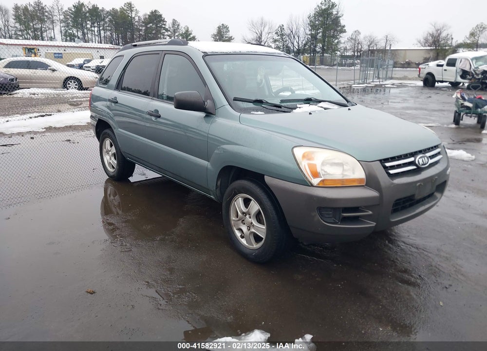 2008 KIA SPORTAGE LX VIN: KNDJF724687456941