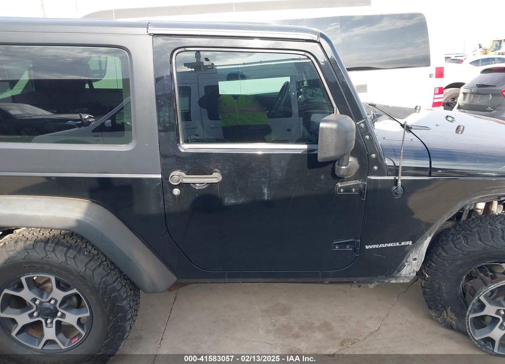 2013 JEEP WRANGLER SPORT VIN: 1C4AJWAG4DL687875