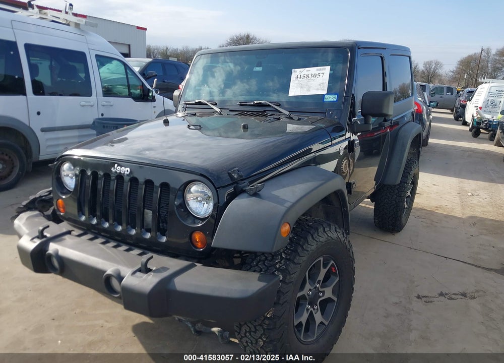 2013 JEEP WRANGLER SPORT VIN: 1C4AJWAG4DL687875