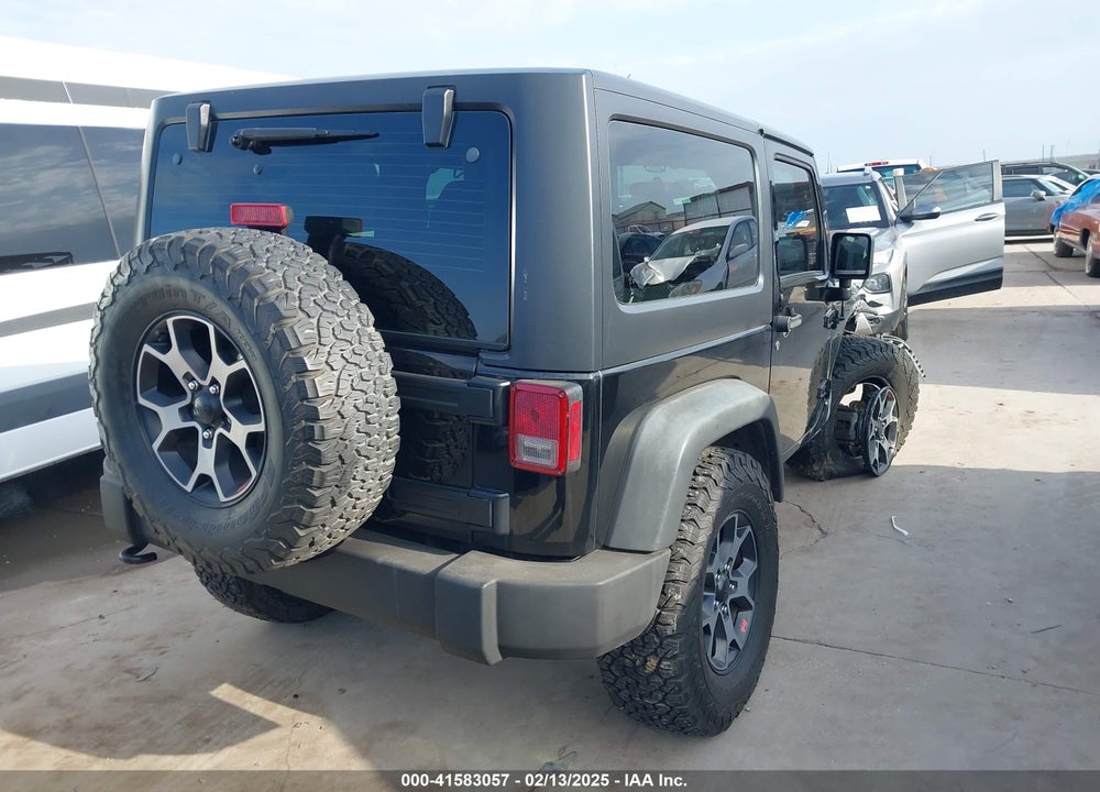 2013 JEEP WRANGLER SPORT VIN: 1C4AJWAG4DL687875
