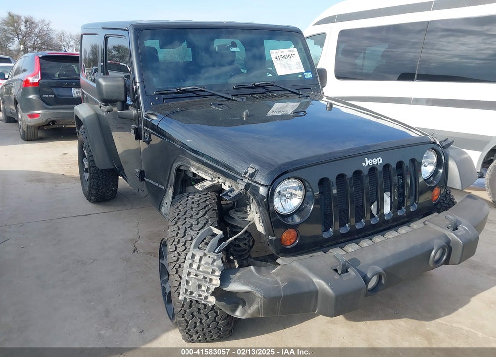 2013 JEEP WRANGLER SPORT VIN: 1C4AJWAG4DL687875