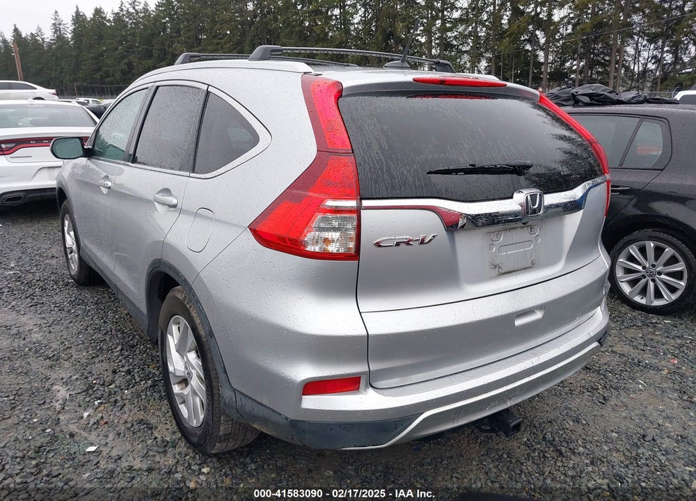 2015 HONDA CR-V EX-L VIN: 2HKRM3H7XFH555998