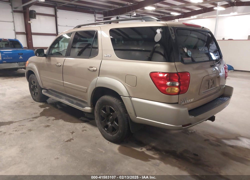 2002 TOYOTA SEQUOIA SR5 V8 VIN: 5TDBT44A52S134819