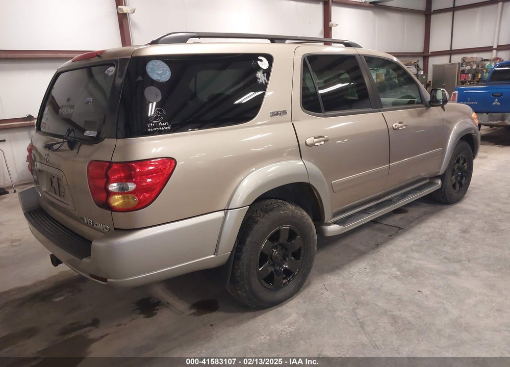 2002 TOYOTA SEQUOIA SR5 V8 VIN: 5TDBT44A52S134819