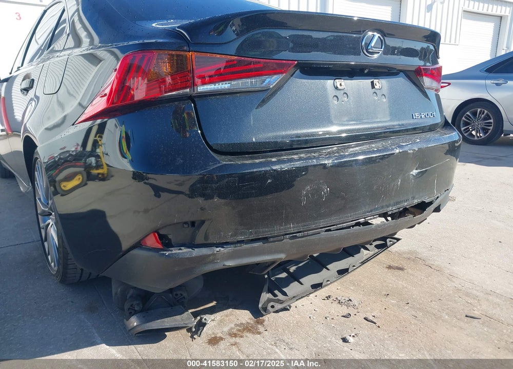 2017 LEXUS IS 200T VIN: JTHBA1D24H5038884