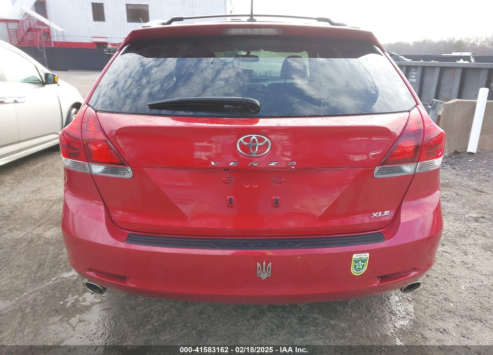 2013 TOYOTA VENZA XLE V6 VIN: 4T3ZK3BB6DU052865