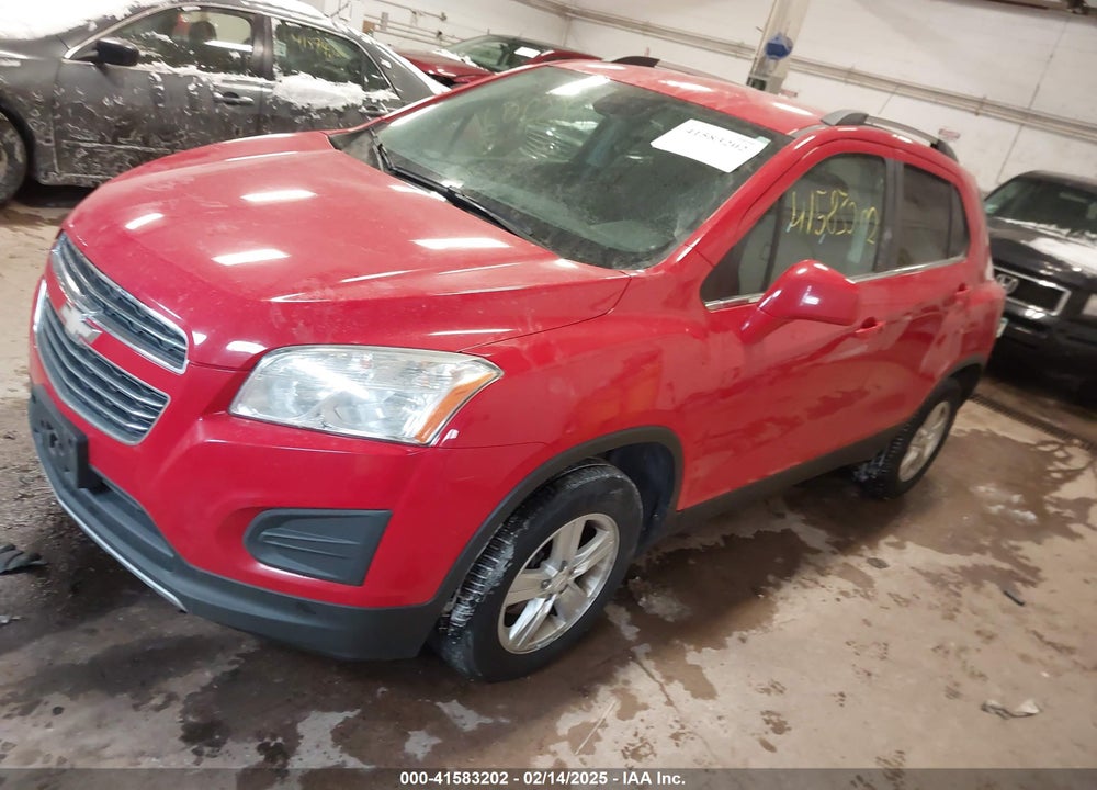 2015 CHEVROLET TRAX LT VIN: KL7CJRSBXFB121125