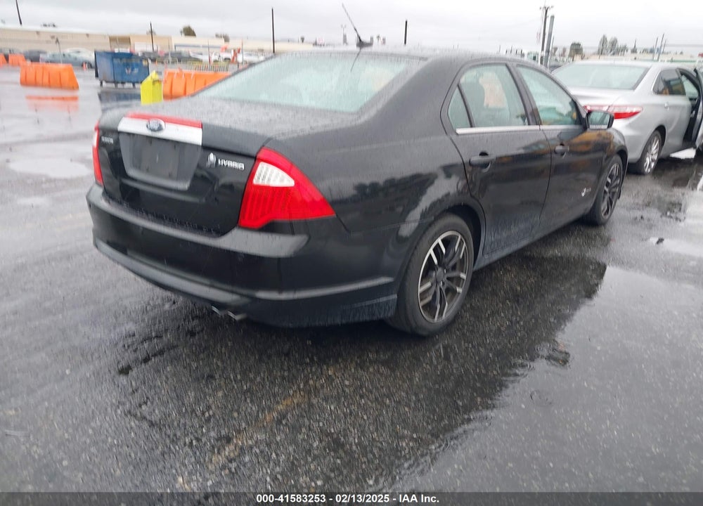2010 FORD FUSION HYBRID VIN: 3FADP0L39AR173803