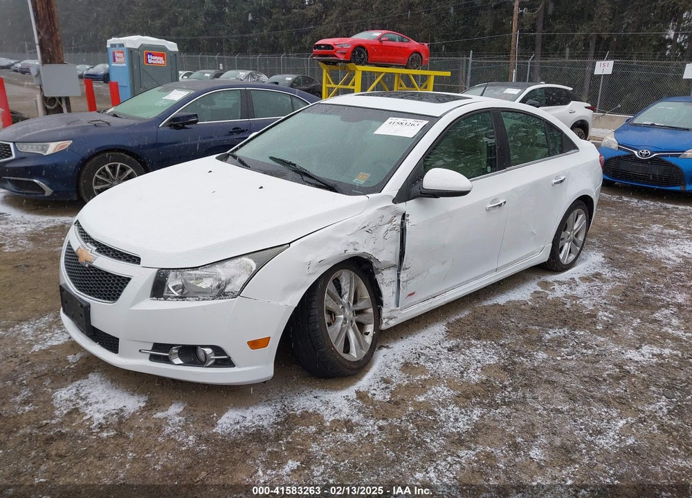2012 CHEVROLET CRUZE VIN: 1G1PH5SC9C7292909
