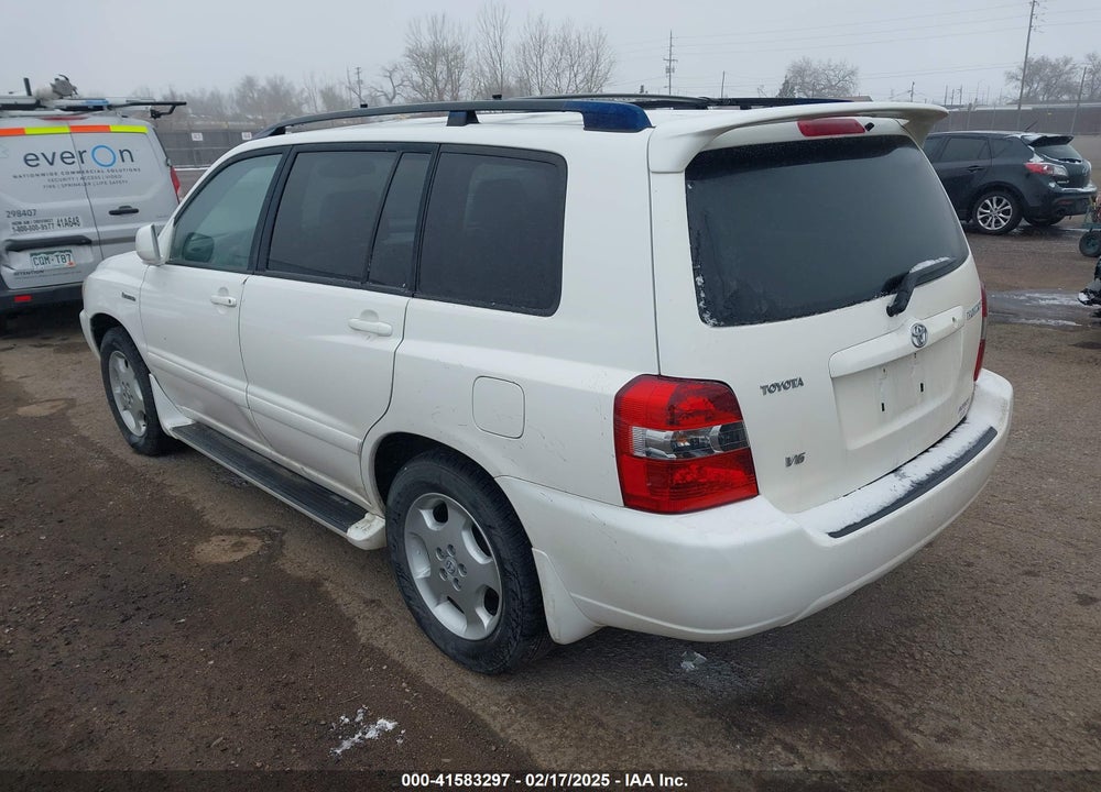 2005 TOYOTA HIGHLANDER LIMITED V6 VIN: JTEDP21A450072905