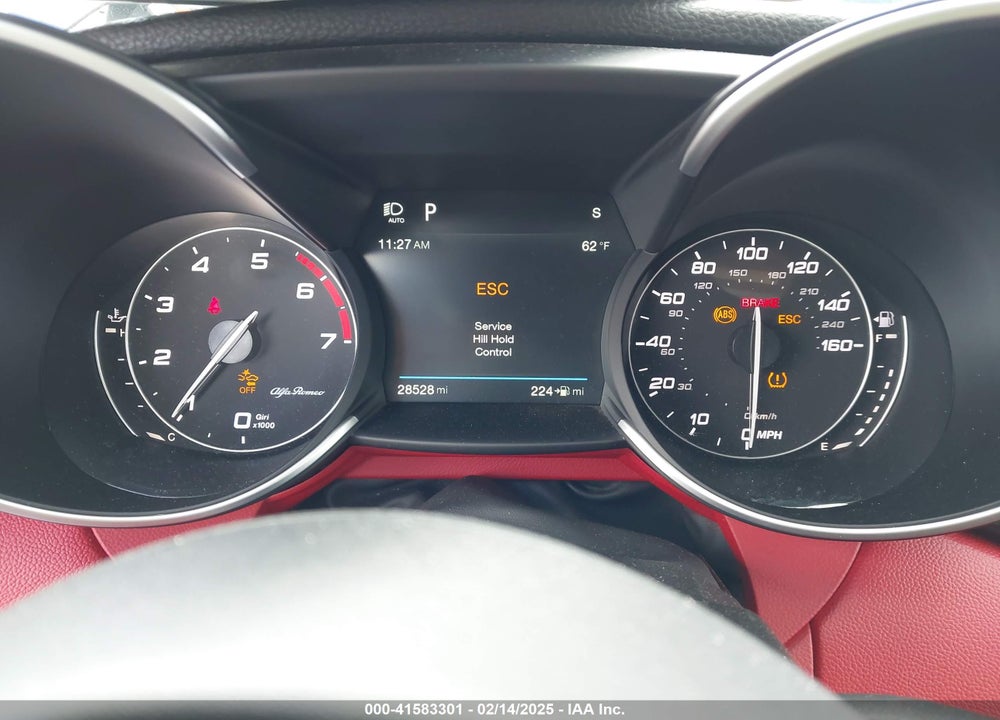 2018 ALFA ROMEO GIULIA VIN: ZARFAECN3J7592195