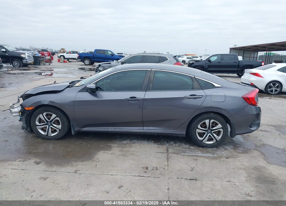 2018 HONDA CIVIC VIN: 19XFC2F52JE002969