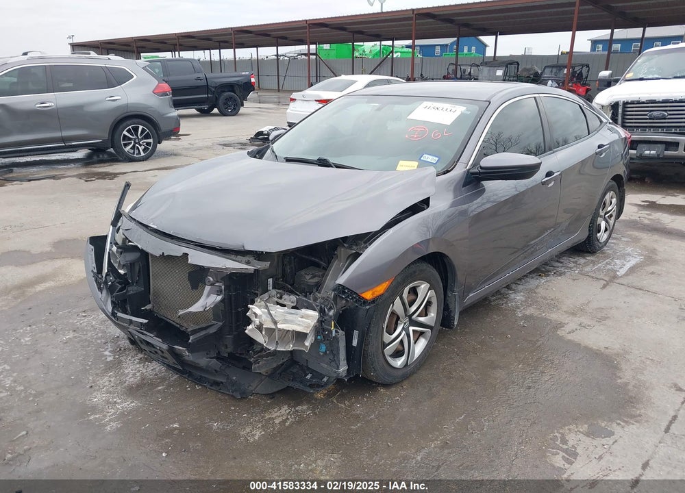 2018 HONDA CIVIC VIN: 19XFC2F52JE002969