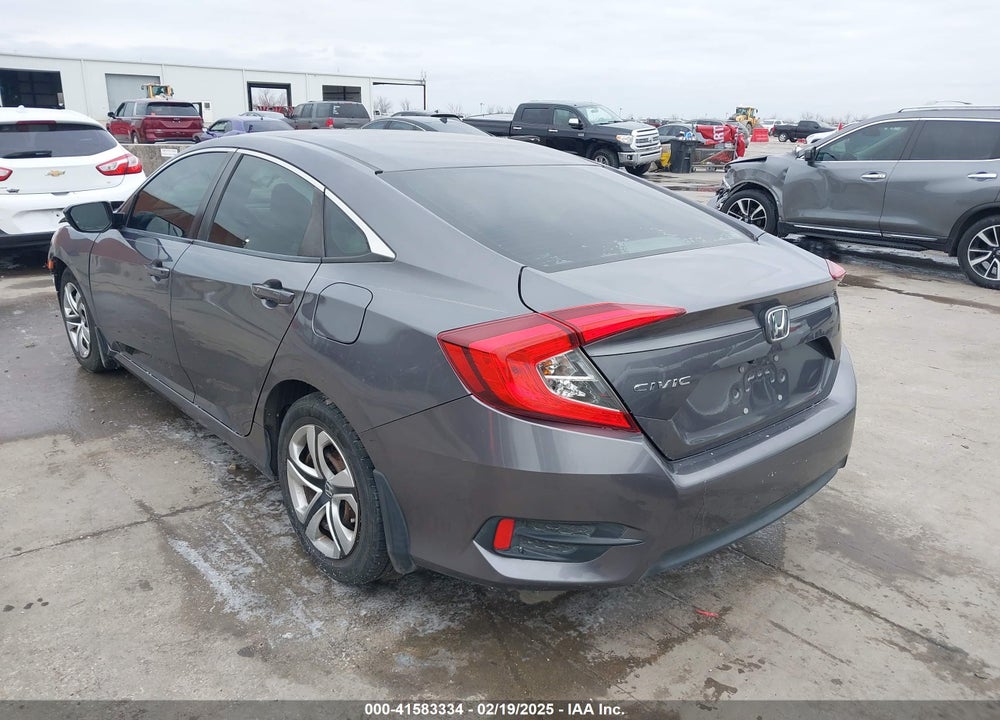 2018 HONDA CIVIC VIN: 19XFC2F52JE002969