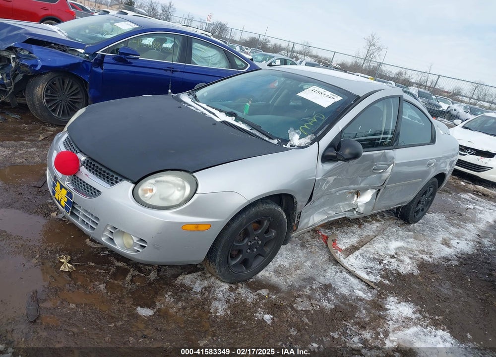 2003 DODGE NEON SXT VIN: 1B3ES56C93D168622