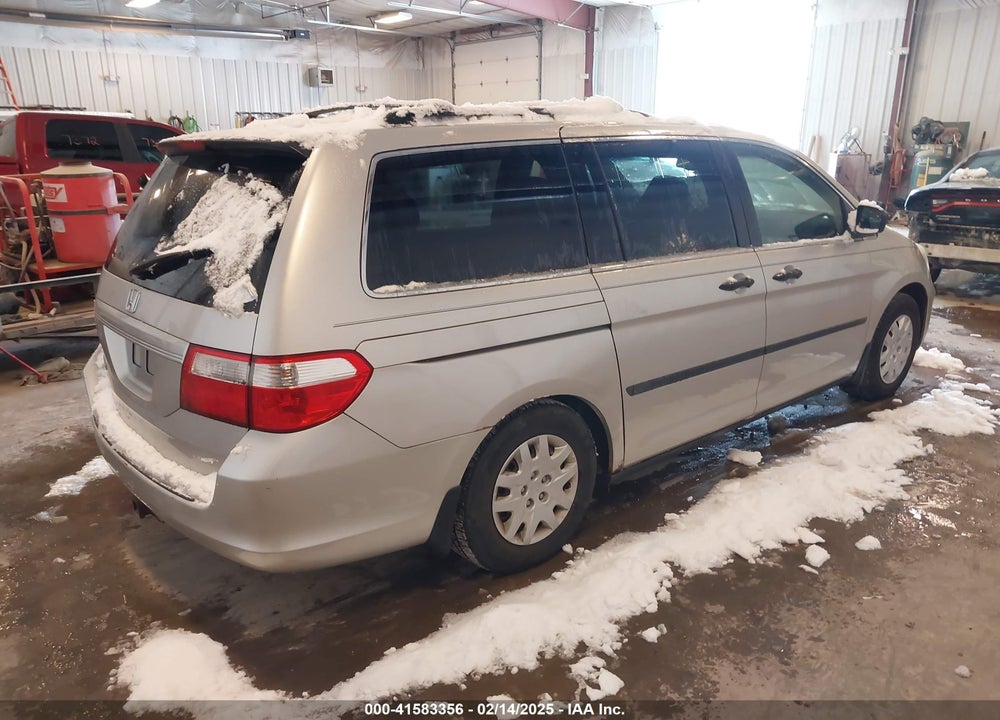 2006 HONDA ODYSSEY LX VIN: 5FNRL38276B129689