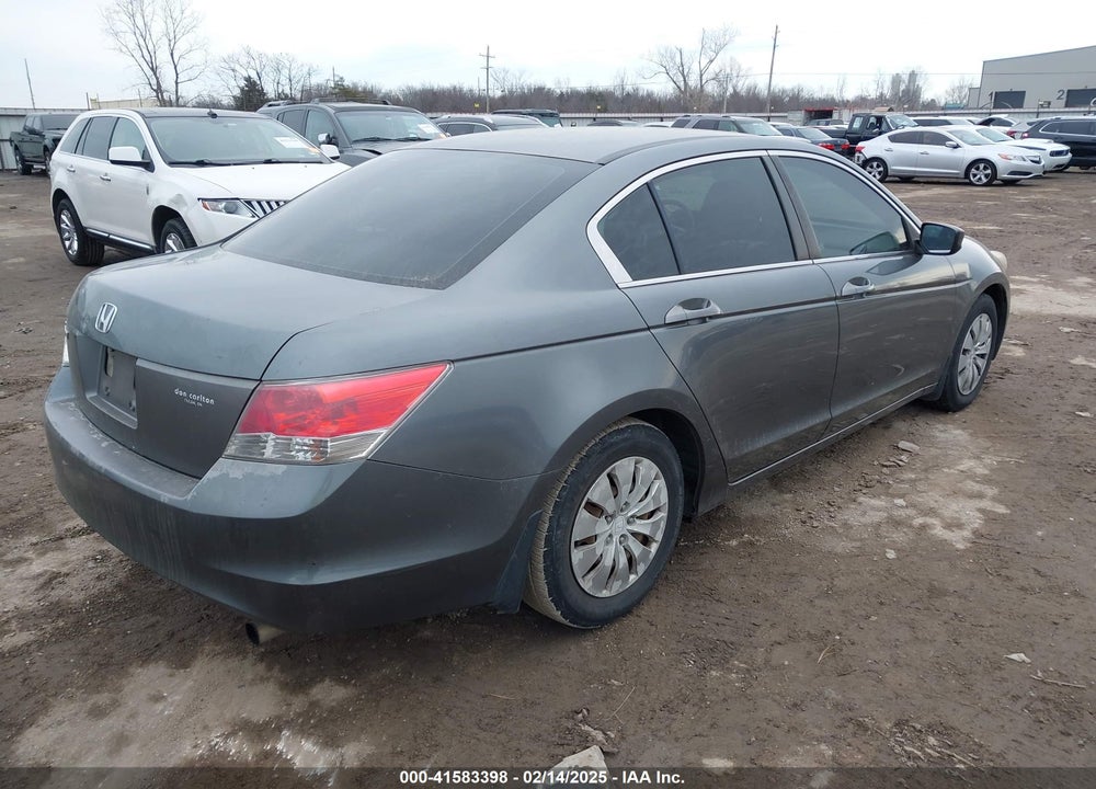 2009 HONDA ACCORD 2.4 LX VIN: 1HGCP263X9A077084