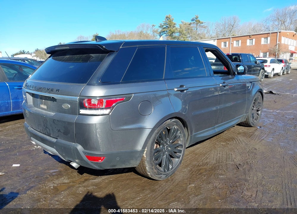 2017 LAND ROVER RANGE ROVER SPORT 3.0L V6 TURBOCHARGED DIESEL HSE TD6 VIN: SALWR2FK8HA668907