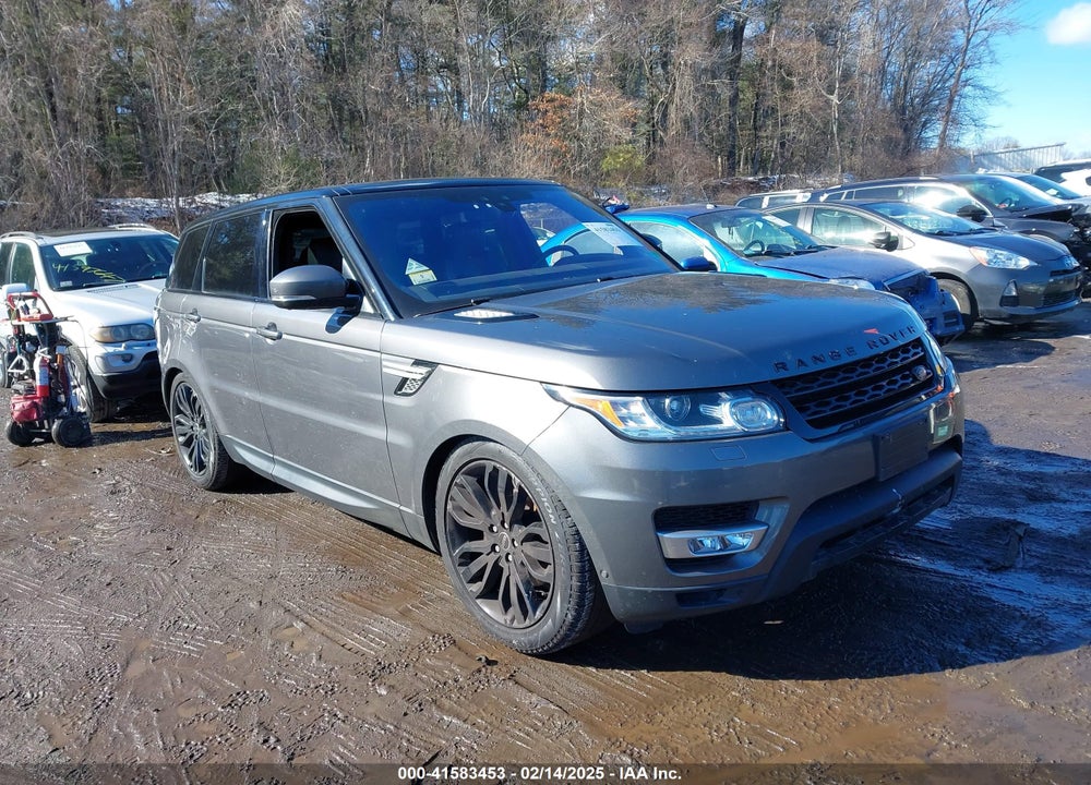 2017 LAND ROVER RANGE ROVER SPORT 3.0L V6 TURBOCHARGED DIESEL HSE TD6 VIN: SALWR2FK8HA668907