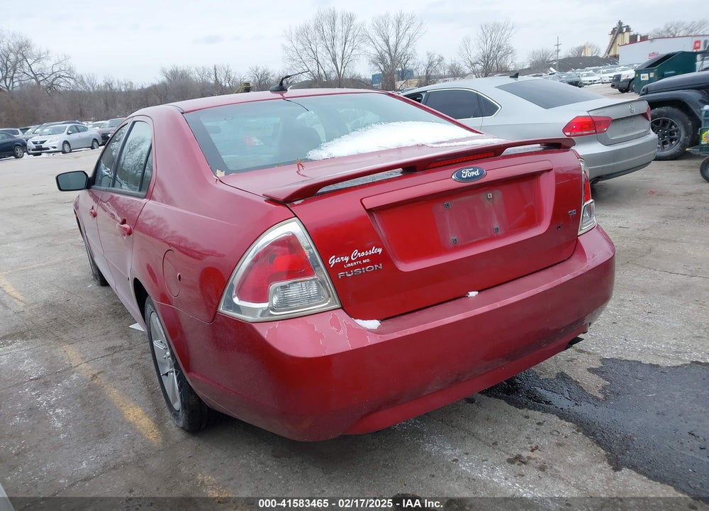 2008 FORD FUSION VIN: 3FAHP07Z88R176833