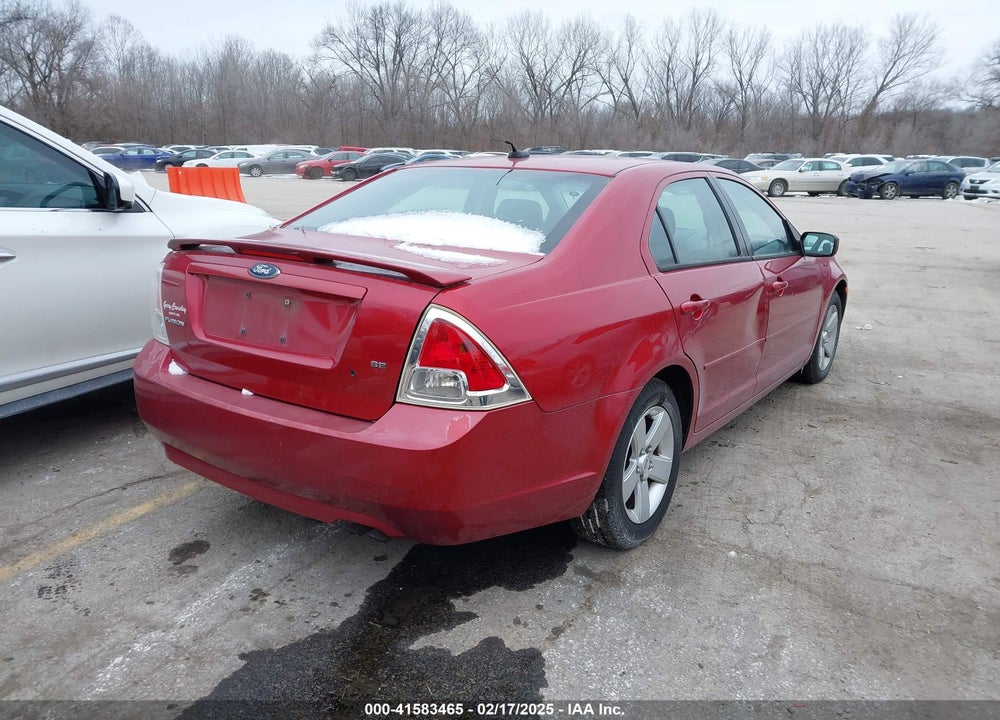 2008 FORD FUSION VIN: 3FAHP07Z88R176833