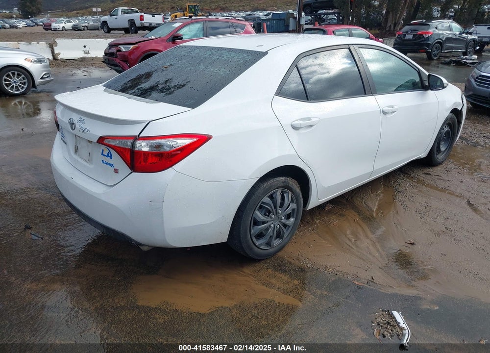 2015 TOYOTA COROLLA VIN: 5YFBURHE4FP271367