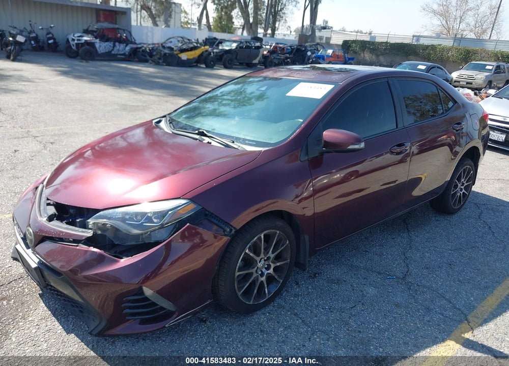 2017 TOYOTA COROLLA VIN: 5YFBURHE5HP586276