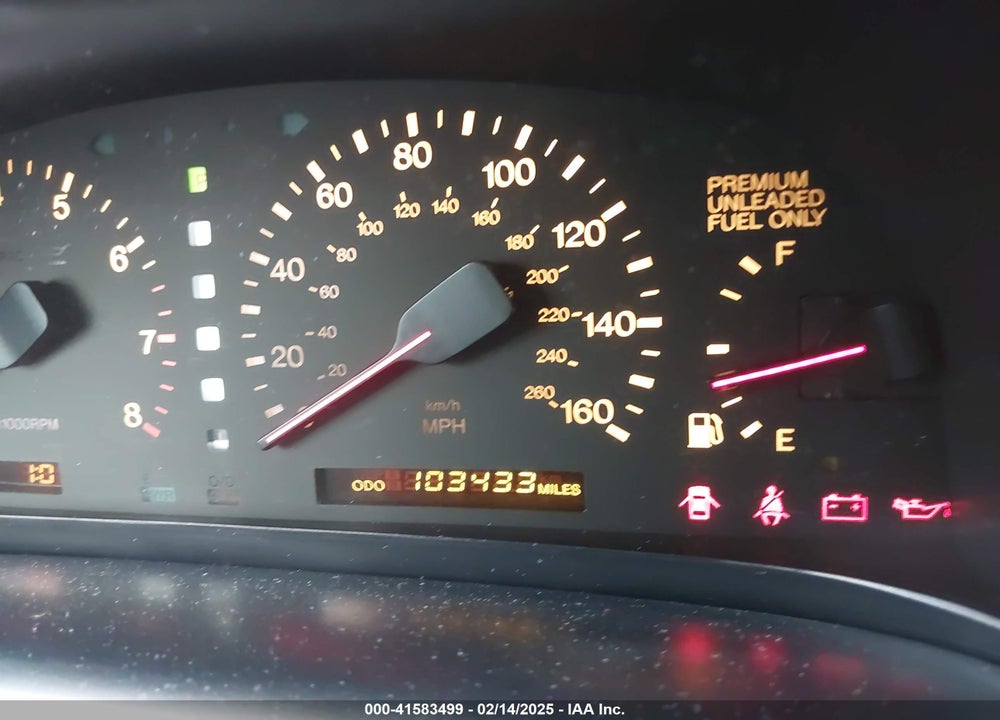 1995 LEXUS SC 400 VIN: JT8UZ30C8S0046759