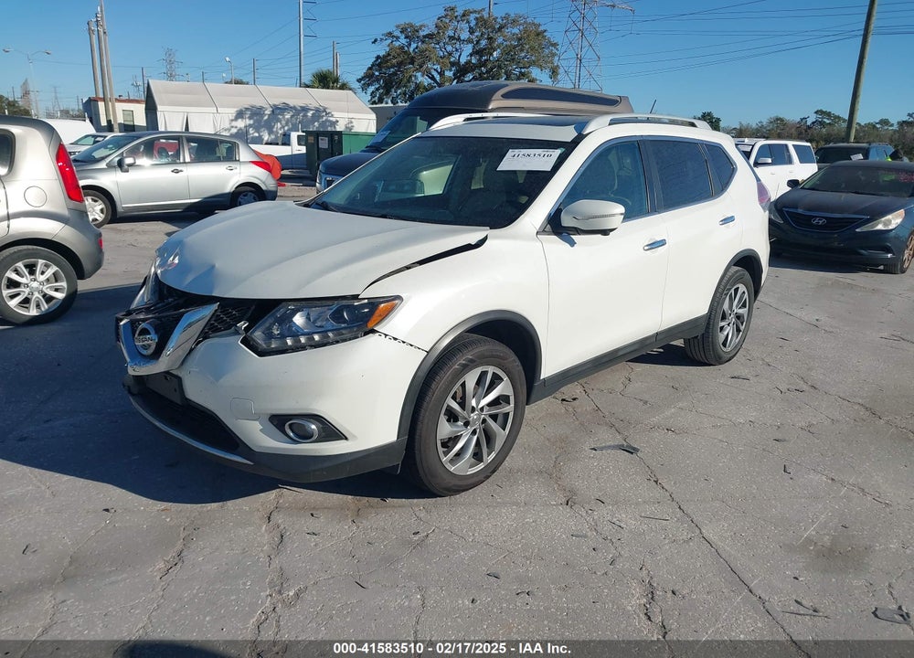 2015 NISSAN ROGUE SL VIN: 5N1AT2MV5FC856801