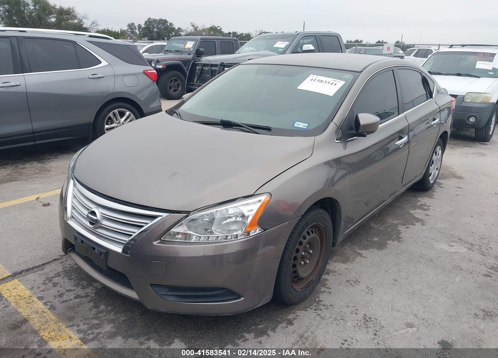 2015 NISSAN SENTRA SV VIN: 3N1AB7AP1FL637478