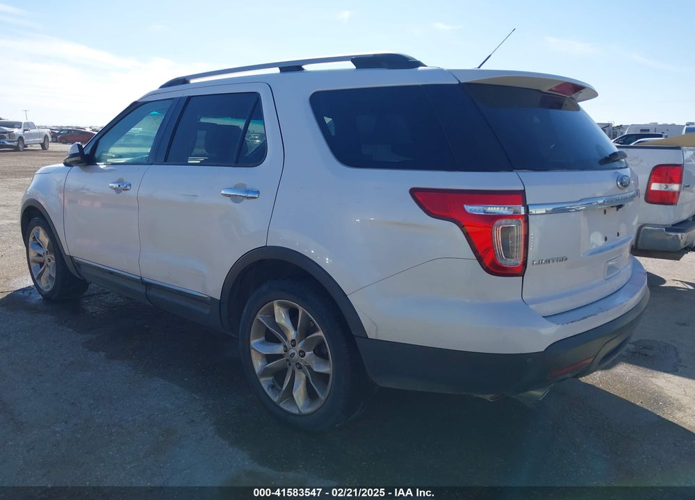 2012 FORD EXPLORER LIMITED VIN: 1FMHK7F89CGA47991