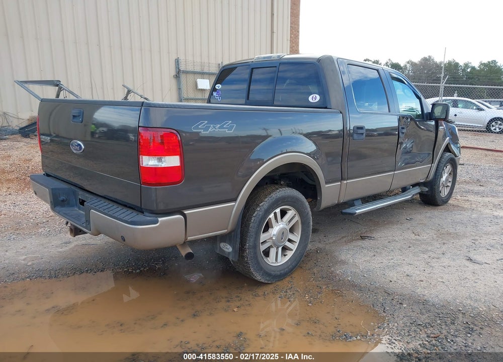 2005 FORD F-150 VIN: 1FTPW14515FB57923