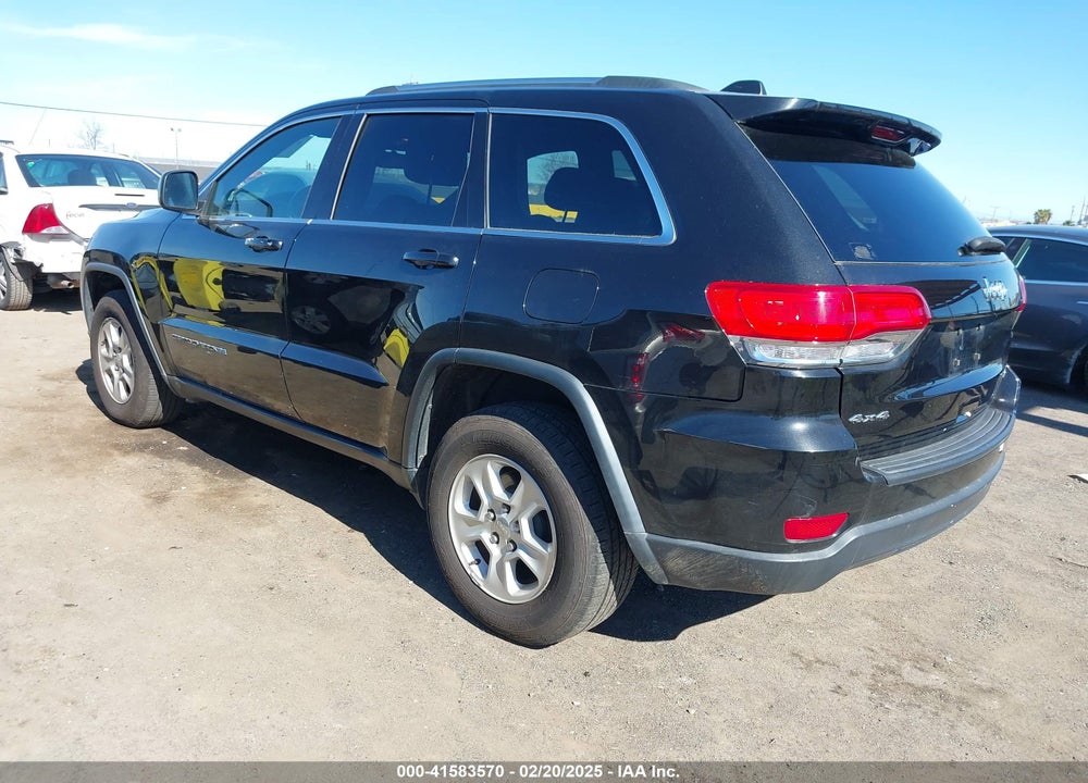 2016 JEEP GRAND CHEROKEE LAREDO VIN: 1C4RJFAG0GC413483