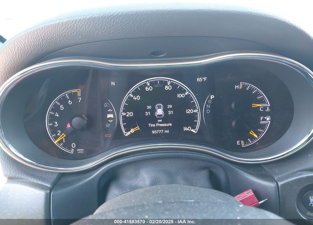 2016 JEEP GRAND CHEROKEE LAREDO VIN: 1C4RJFAG0GC413483