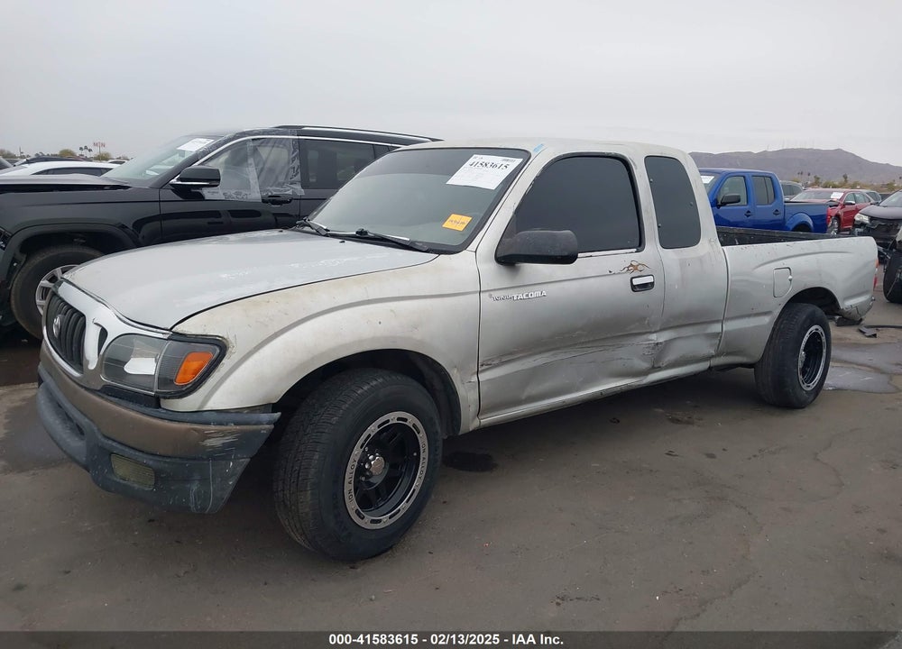 2002 TOYOTA TACOMA VIN: 5TEVL52N92Z062583