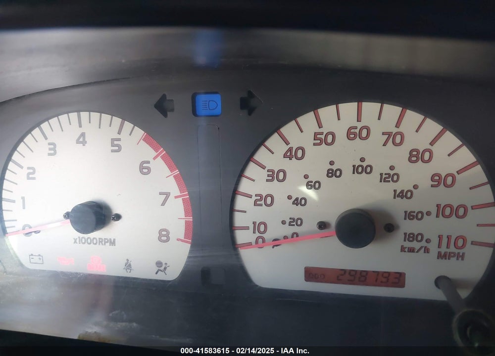 2002 TOYOTA TACOMA VIN: 5TEVL52N92Z062583