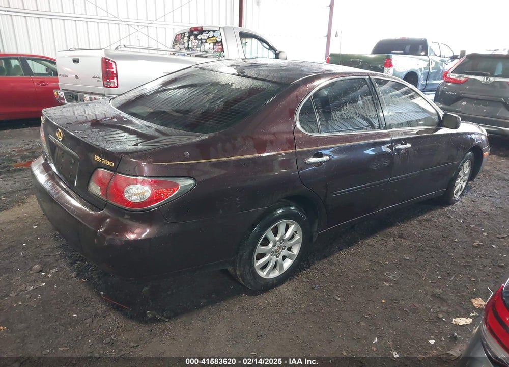 2004 LEXUS ES 330 VIN: JTHBA30G145041782
