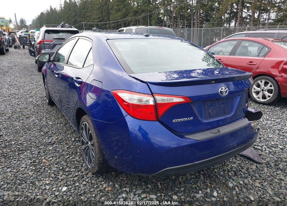 2014 TOYOTA COROLLA VIN: 2T1BURHE7EC029803