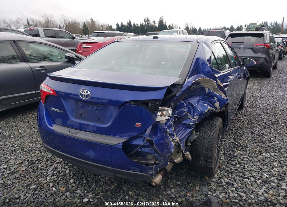 2014 TOYOTA COROLLA VIN: 2T1BURHE7EC029803