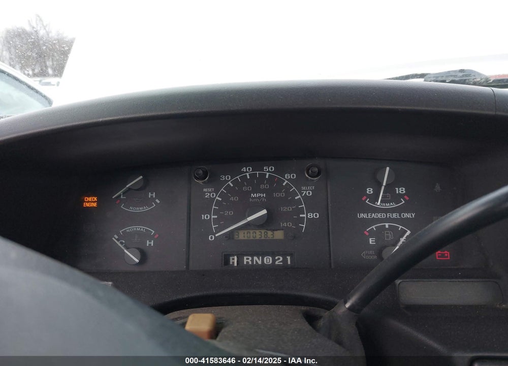 1995 FORD F150 VIN: 1FTEF15Y2SLB31053