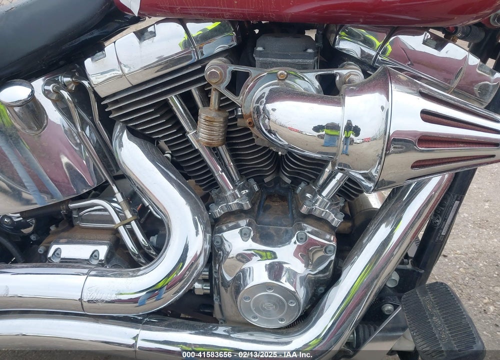 2000 HARLEY-DAVIDSON FLSTF VIN: 1HD1BMY13YY025974
