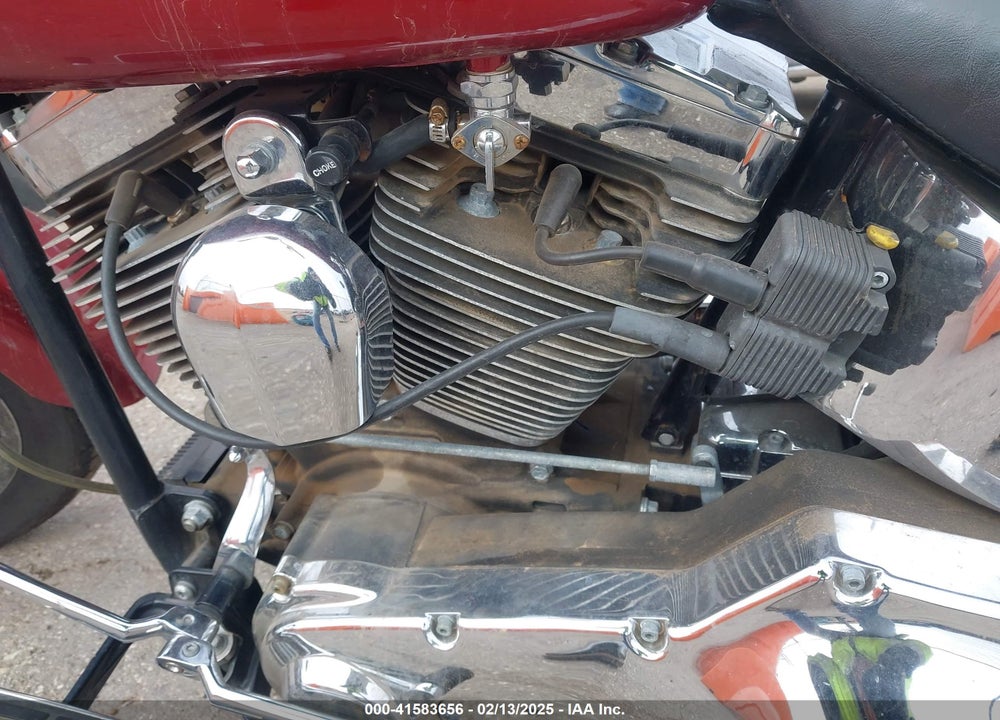 2000 HARLEY-DAVIDSON FLSTF VIN: 1HD1BMY13YY025974