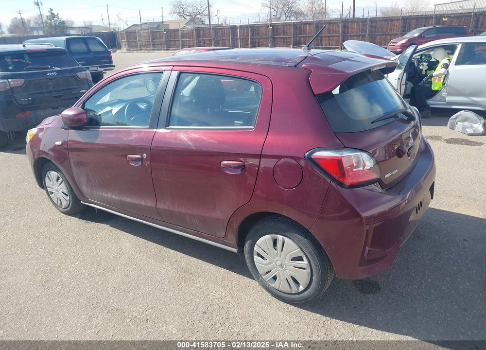 2021 MITSUBISHI MIRAGE VIN: ML32AUHJ7MH012747