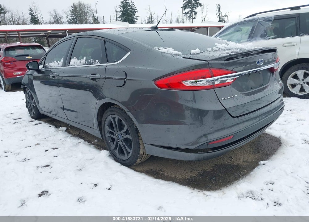 2018 FORD FUSION VIN: 3FA6P0HD8JR205165