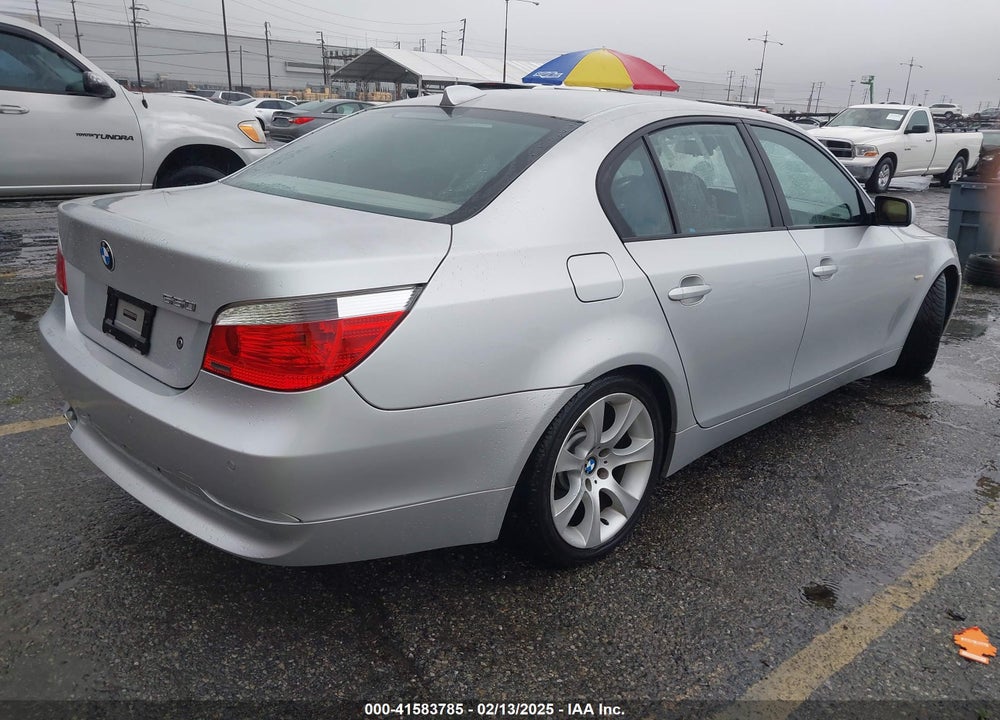2006 BMW 550I VIN: WBANB53586CP00339