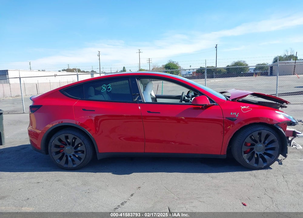 2021 TESLA MODEL Y VIN: 5YJYGDEF4MF092062