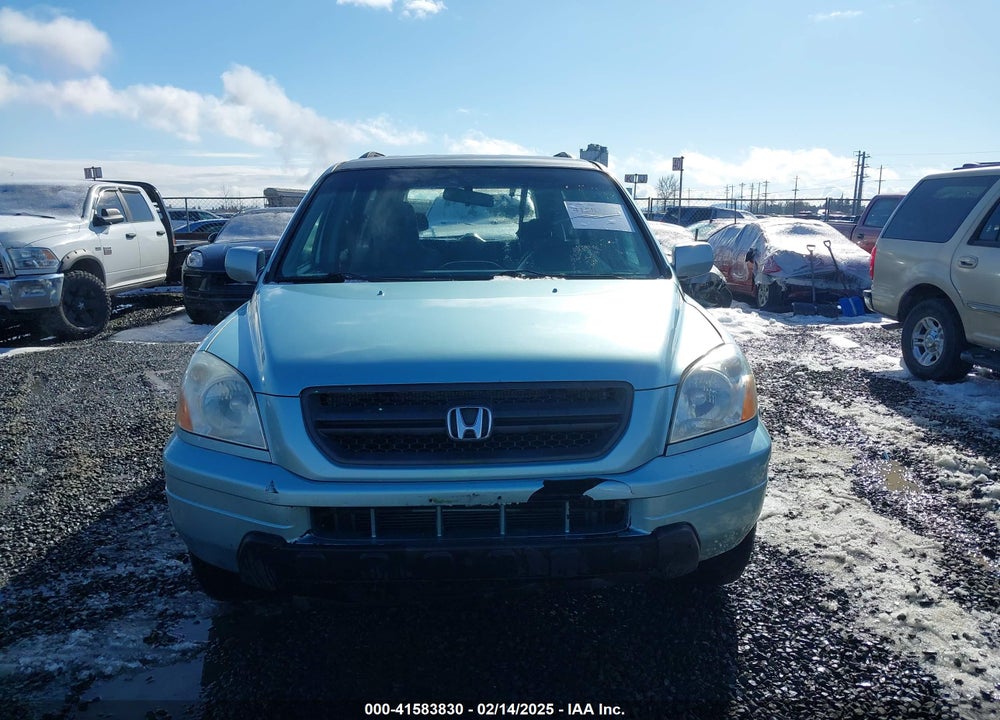 2003 HONDA PILOT EX VIN: 2HKYF18413H546456