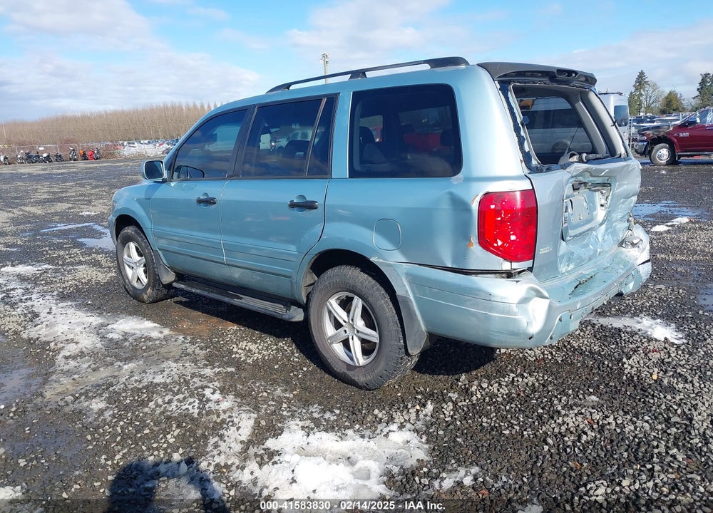 2003 HONDA PILOT EX VIN: 2HKYF18413H546456